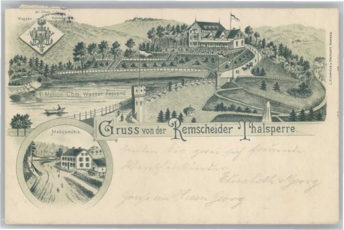 Remscheid Remscheider Talsperre Mebusmühle