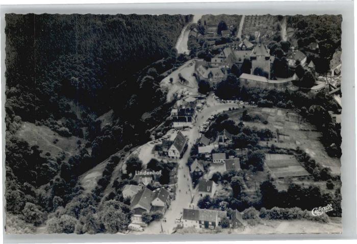 Wermelskirchen Schloss Burg Lindenhof Fliegeraufnahme