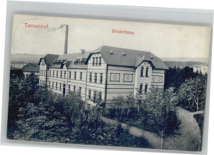 Luettringhausen Stempelabschlag] Tannenhof Brüderhaus x
