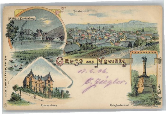 Neviges Velbert Neviges Schloss Hardenberg Krieger Denk