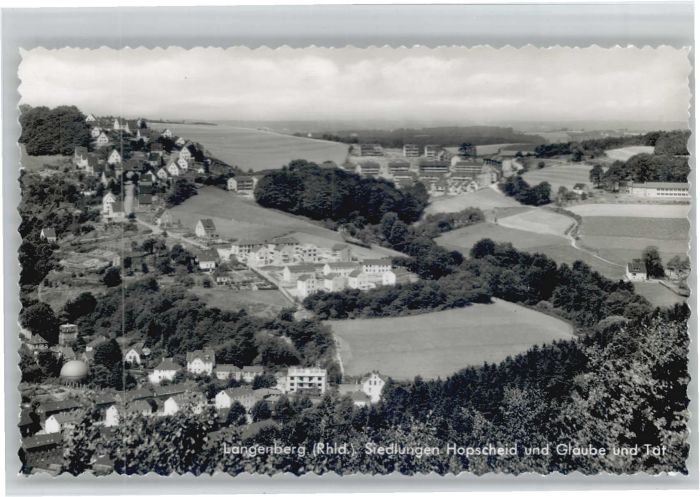 Langenberg Rheinland Siedlung Hopscheid