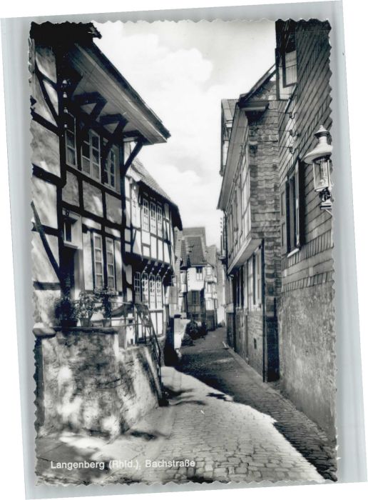 Langenberg Rheinland Bachstrasse