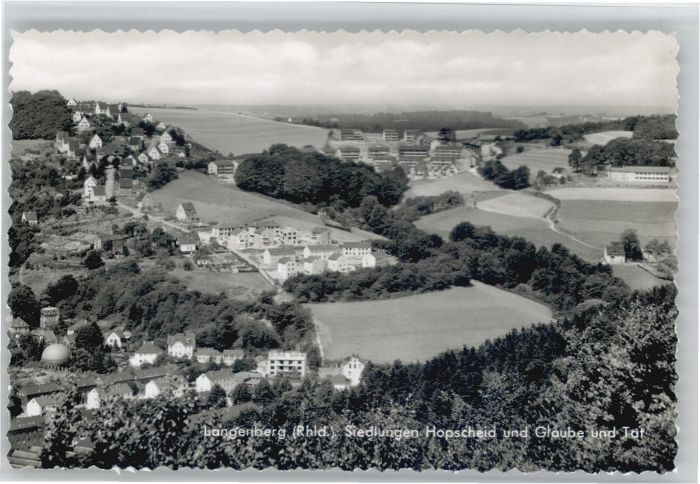 Langenberg Rheinland Siedlung Hopscheid