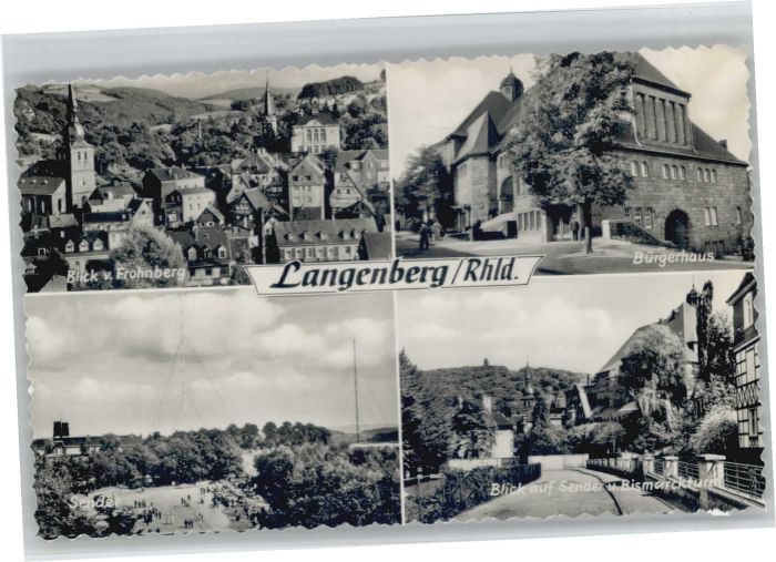 Langenberg Rheinland Bürgerhaus Bismarckturm