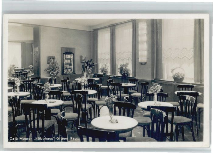 WUPPERTAL NRW Cafe Meurer Koebohaus