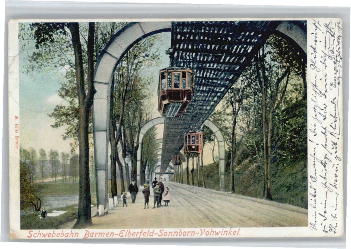 Elberfeld Wuppertal Elberfeld Schwebebahn Sonnborn Vohwinke