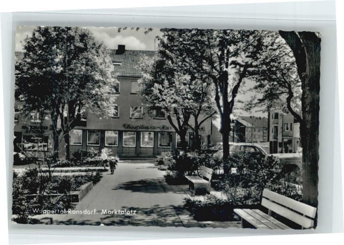 WUPPERTAL NRW Ronsdorf Marktplatz