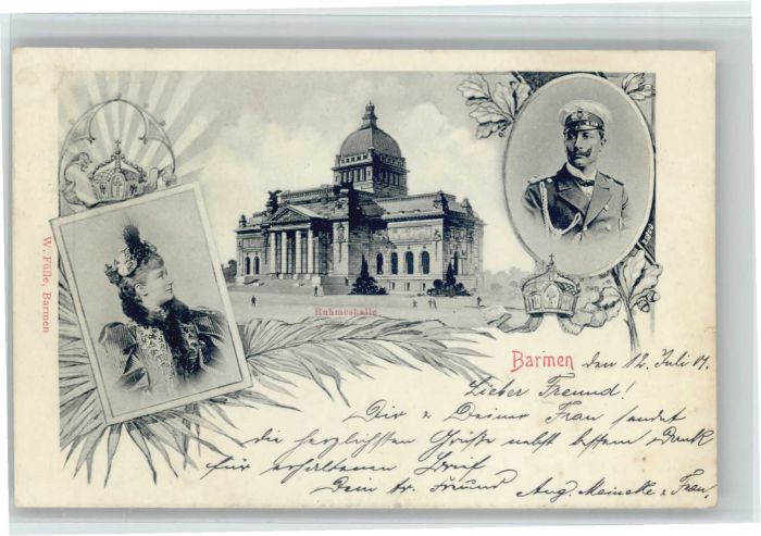 Barmen Wuppertal Ruhmeshalle