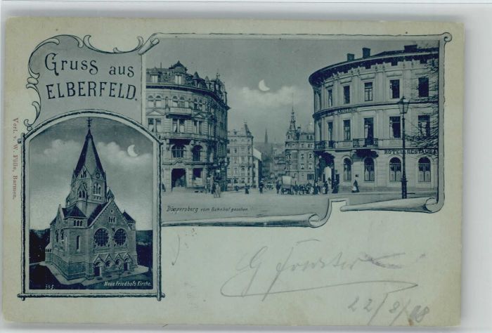 Elberfeld Wuppertal Elberfeld Döpperberg Friedhofs Kirche