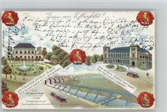 Elberfeld Wuppertal Elberfeld Schwebebahnanlage