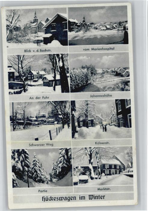 Hueckeswagen achstrasse Marien Hospital Johanneshöhe