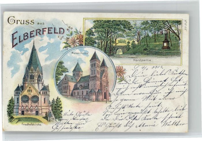 Elberfeld Wuppertal Elberfeld Marien Kirche Friedhofs Kirch