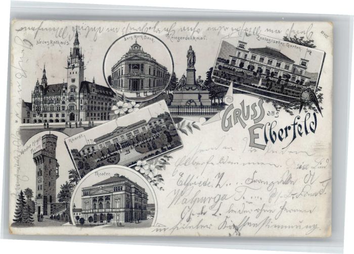 Elberfeld Wuppertal Elberfeld Krieger Denkmal Berg Mark Ban