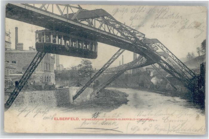 Elberfeld Wuppertal Elberfeld Schwebebahn