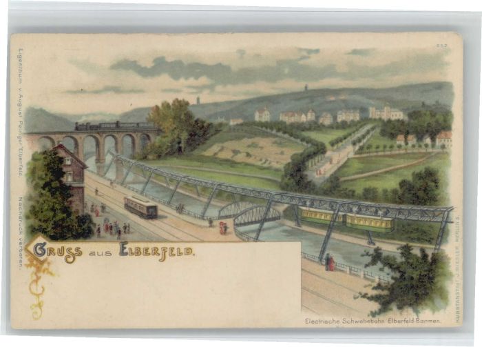Elberfeld Wuppertal Elberfeld Schwebebahn