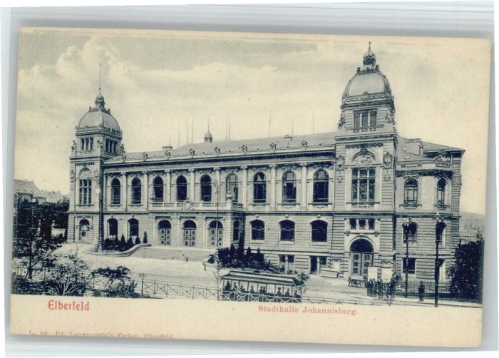 Elberfeld Wuppertal Elberfeld Stadthalle Johannisberg