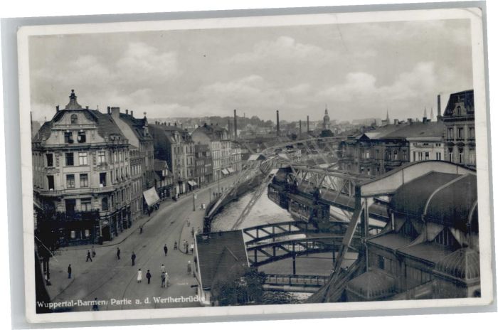 Barmen Wuppertal Wertherbrücke