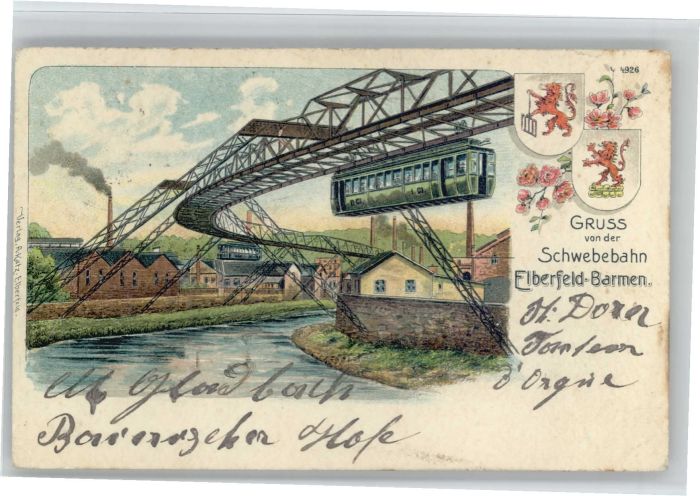 Elberfeld Wuppertal Elberfeld Schwebebahn