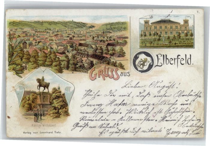 Elberfeld Wuppertal Elberfeld Kaiser Wilhelm Denkmal