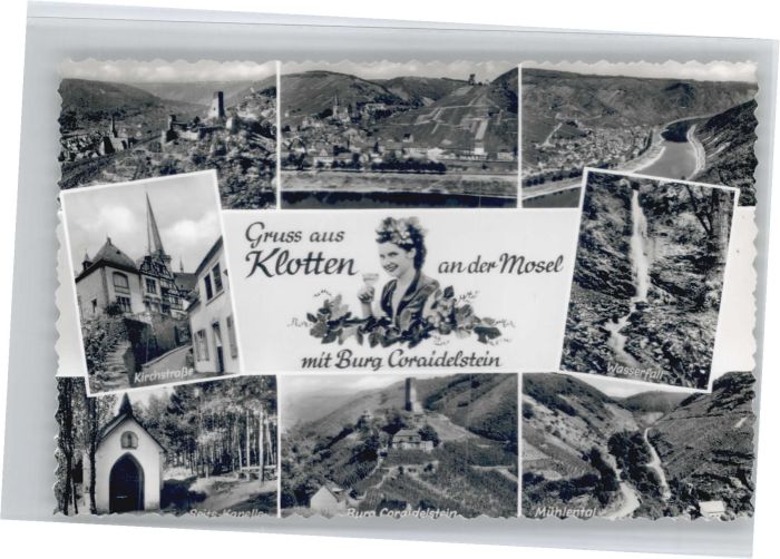 Klotten Burg Coraidelstein Kirchstrasse Wasserf