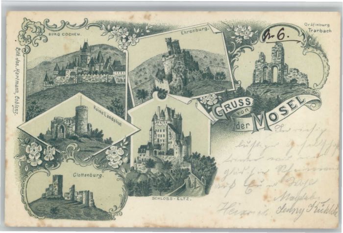 Cochem Burg Ehrenburg Schloss Eltz Ruine Lands