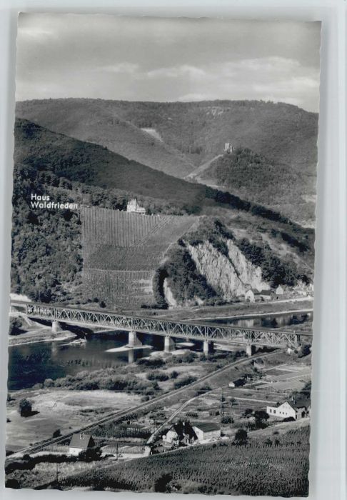 Alf Mosel Alf Berghotel Haus Waldfrieden Eisenbah