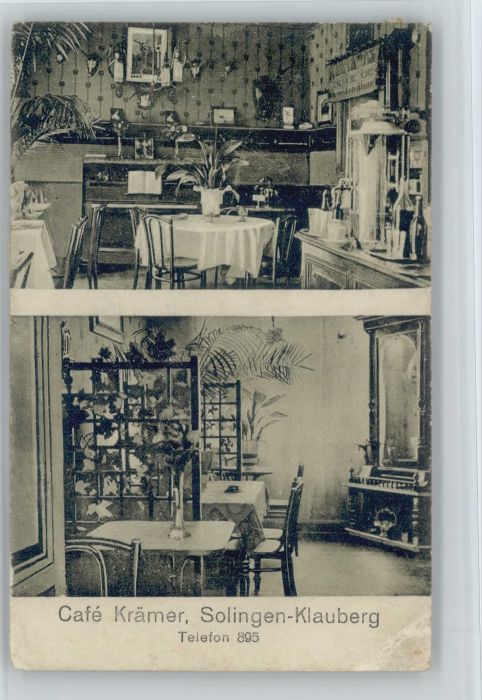 SOLINGEN NRW Klauberg Cafe Kraemer