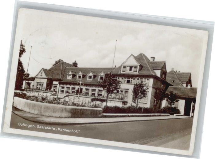 SOLINGEN NRW Gaststaette Kannenhof