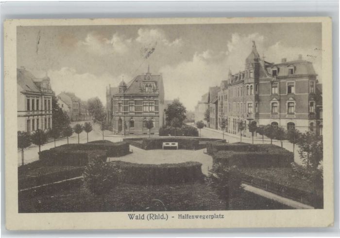 Wald Solingen Halfenwegerplatz