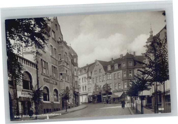 Wald Solingen Gewerkschaftshaus