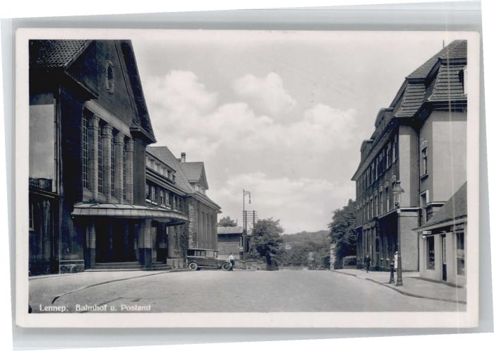 Lennep Bahnhof Postamt