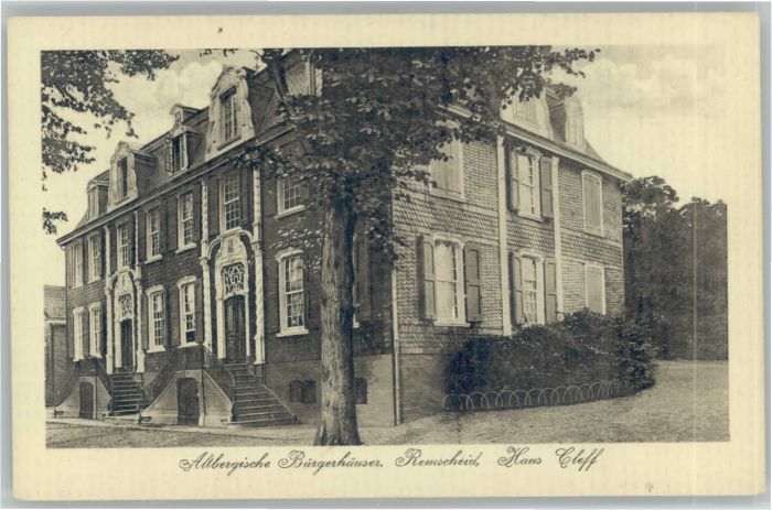 REMSCHEID NRW Haus Cleff