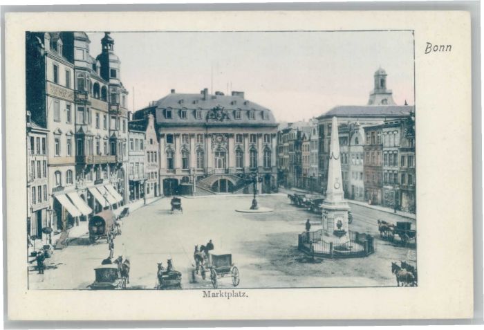 Bonn Rhein Bonn Marktplatz