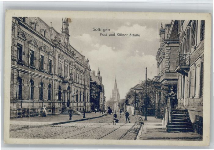 SOLINGEN NRW Post Koelnerstrasse