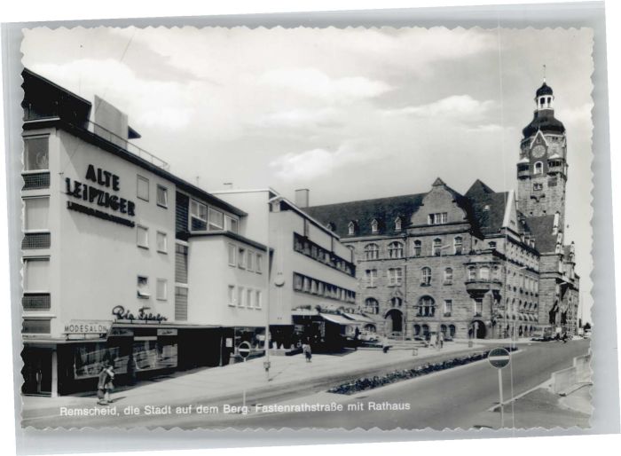 REMSCHEID NRW Fastenrathstrasse Rathaus