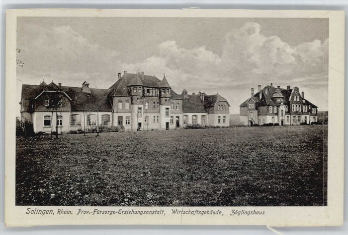 SOLINGEN NRW Erziehungsanstalt