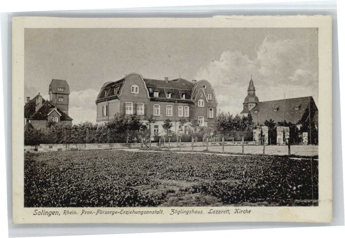 SOLINGEN NRW Erziehungsanstalt