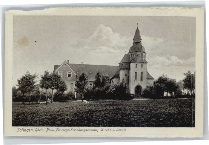 SOLINGEN NRW Erziehungsanstalt