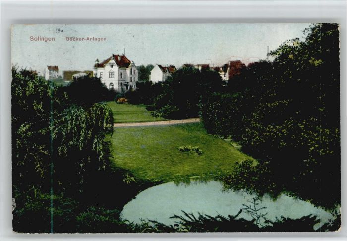 SOLINGEN NRW Boecker-Anlage
