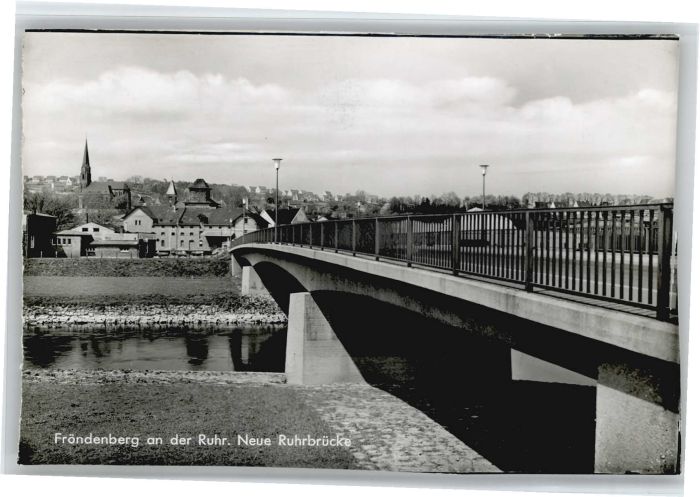 Froendenberg Ruhr Fröndenberg Ruhrbrücke *
