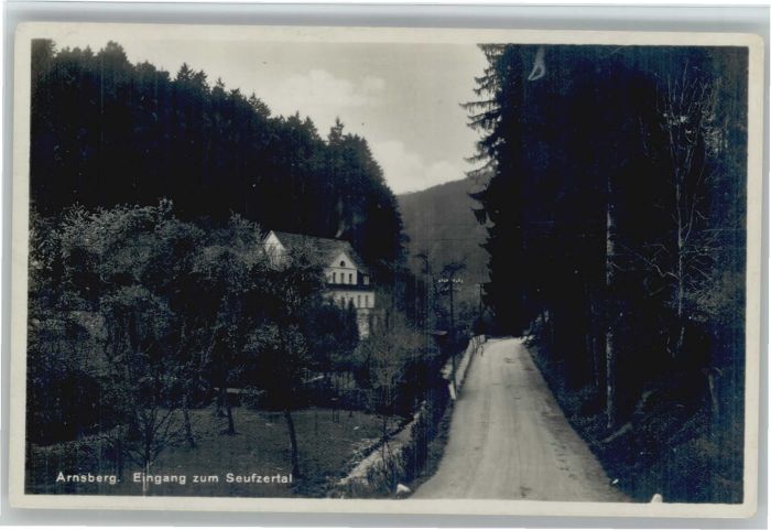 Arnsberg Westfalen Arnsberg Seufzertal