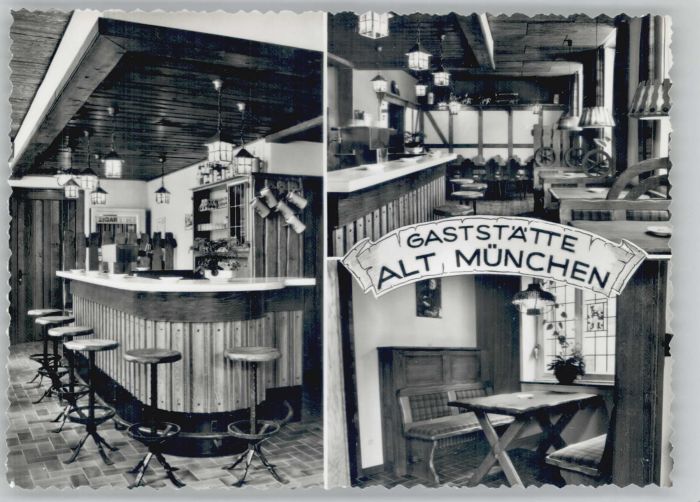 Menden Sauerland Menden Gaststätte Alt München *