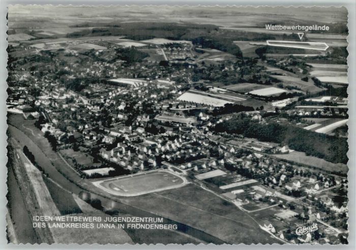 Froendenberg Ruhr Fröndenberg Fliegeraufnahme