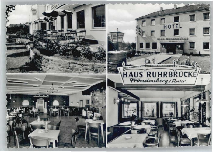 Froendenberg Ruhr Fröndenberg Hotel Haus Ruhrbrücke *