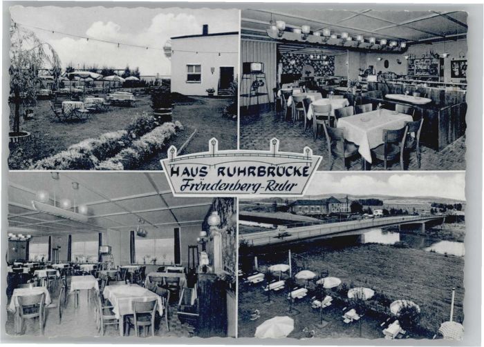 Froendenberg Ruhr Fröndenberg Hotel Haus Ruhrbrücke *