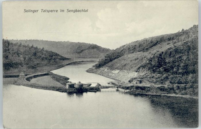 SOLINGEN NRW Talsperre Sengbachtal