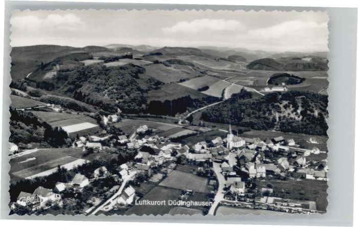 Duedinghausen Medebach Fliegeraufnahme