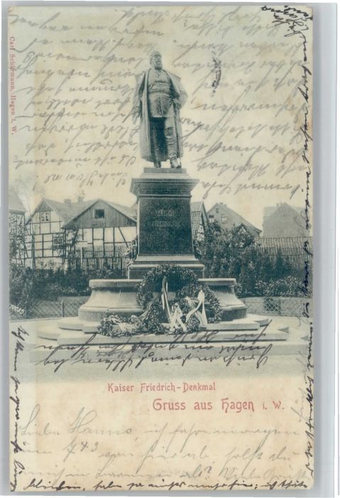 Hagen Westfalen Hagen Kaiser Friedrich Denkmal