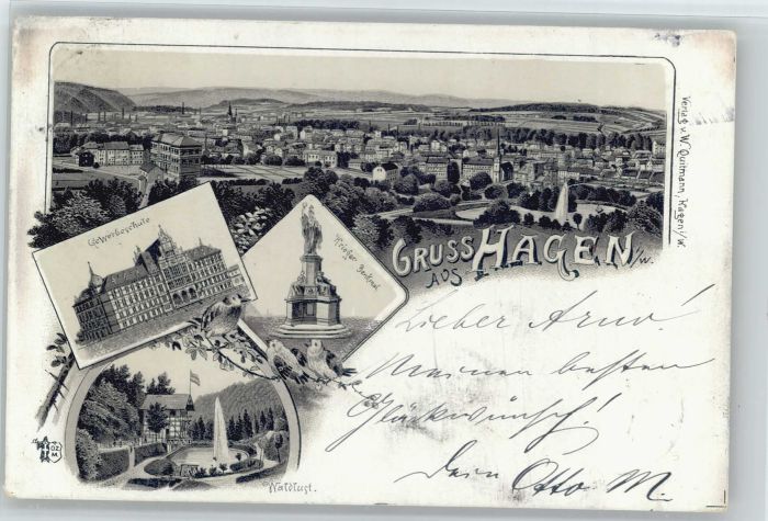 Hagen Westfalen Hagen Krieger Denkmal Waldlust