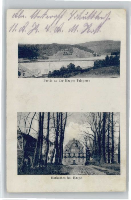 Haspe Hagen Haspe Talsperre Harkorten